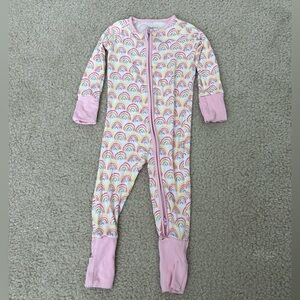 Little sleepies zippered footie